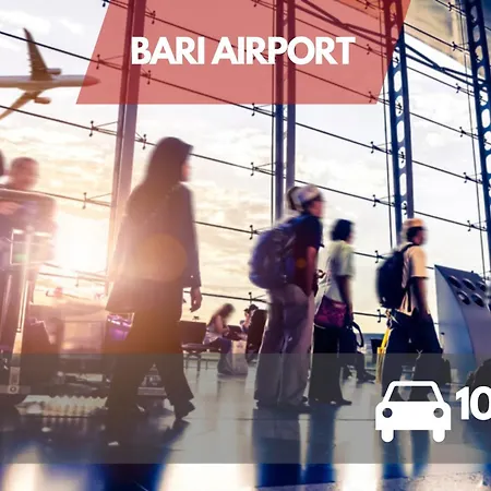 15 Min From Old Town & Train Station Wifi 5 Star Bari